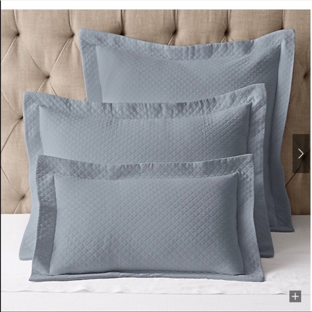 RESTORATION HARDWARE KING PILLOW SHAM PACIFIC